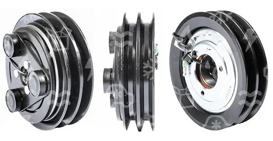 spojka pro kompresor ZEXEL TM13 / TM15, 2x13 mm, 24V, 132 mm